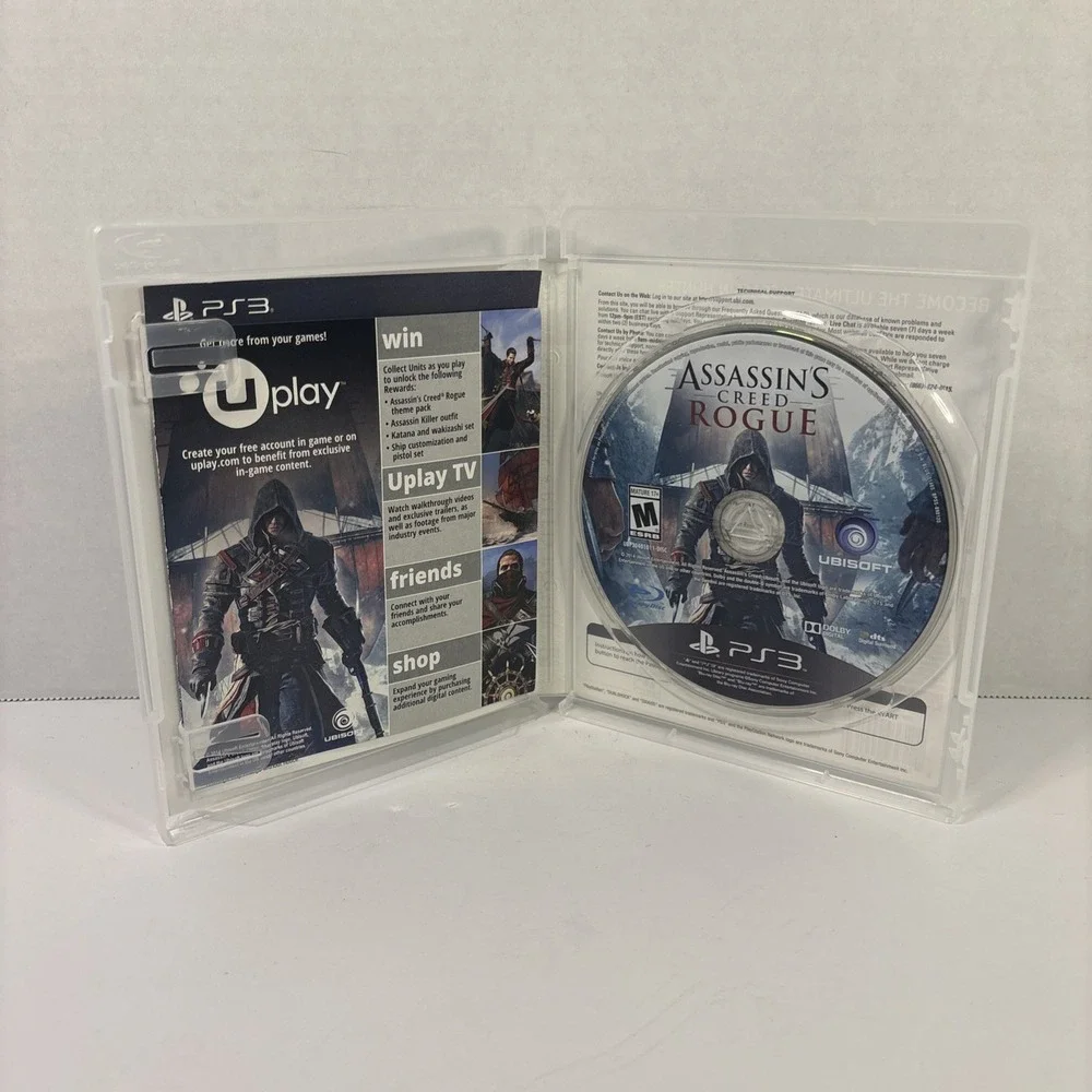 Assassin's Creed Rogue PS3 Sony PlayStation 3 Limited Edition Complete Tested